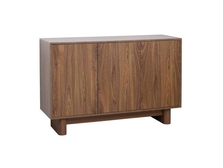 Sideboard in Holzoptik, 3 Türen, 120 cm, skandinavischer Stil von Oviala