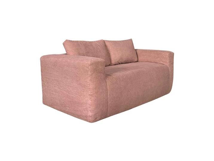 Sofa 2-Sitzer aus geripptem Stoff mit Kissen Sofa 2-Sitzer aus geripptem Stoff mit Kissen von Oviala