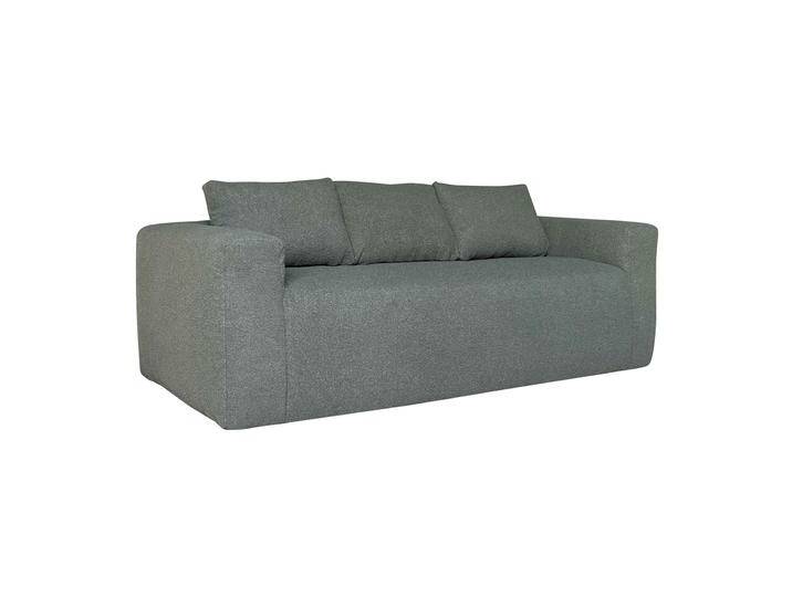 Sofa 3-Sitzer aus Frotteestoff mit Kissen Sofa 3-Sitzer aus Frotteestoff mit Kissen von Oviala
