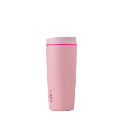 Owala SmoothSip Slider Isolierter Edelstahl-Kaffeebecher, Wiederverwendbarer Eiskaffeebecher, Heißer Kaffee Reisebecher, BPA-frei 590 ml, Rosa (Pucker Up) Owala SmoothSip Slider Isolierter Edelstahl-Kaffeebecher, Wiederverwendbarer Eiskaffeebecher, Heißer Kaffee Reisebecher, BPA-frei 590 ml, Rosa (Pucker Up) von Owala