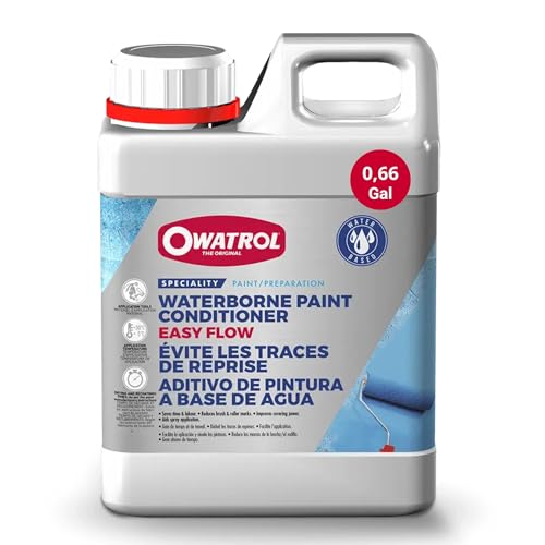 OWATROL – FLOETROL – 2,5 L – Fließmittel für Acrylic Pouring – Additiv für Acrylfarben im Innen- und Außenbereich – Ideal für Decken, Wände, Fassaden – Pouring Medium von OWATROL