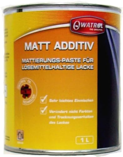 Owatrol - MATT ADDITIV - Mattierung von lösemittelhaltigen Lacken - 1 Liter von Owatrol