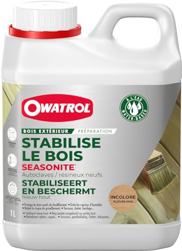 Owatrol SEASONITE Schutz Wartezeiten Holz zarten NEU und feuchte 1 L von OWATROL