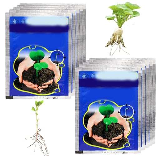 10pcs 10g Wurzelpulver für Pflanzenschnitte lösliche Wurzelhormon für Stecklinge Naphthaleneakesäure -Säurepulver für Transplantationen und Baumbewirtschaftung Hormon von Owddddtnxc