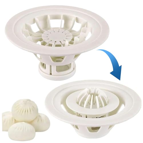 Baozi-Hersteller, 7 x 7 x 4 Zoll wiederverwendbares Bun Momo Maker, Food-Grade-Bun-Knödel, tragbare Küchenwerkzeuggeräte für hausgemachte Bao-Brötchen, Kochwerkzeuge für die Heimküche zu Hause Baozi-Hersteller, 7 x 7 x 4 Zoll wiederverwendbares Bun Momo Maker, Food-Grade-Bun-Knödel, tragbare Küchenwerkzeuggeräte für hausgemachte Bao-Brötchen, Kochwerkzeuge für die Heimküche zu Hause von Owddddtnxc