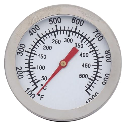 Grillthermometer ° C/° F Edelstahl-Stahlgrilltemperaturmesser BBQ-Thermometer mit Wärmeanzeige 50-500 ℃/100-1000 ℉ Grillthermometer ° C/° F Edelstahl-Stahlgrilltemperaturmesser BBQ-Thermometer mit Wärmeanzeige 50-500 ℃/100-1000 ℉ von Owddddtnxc