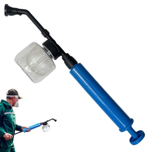 Owddddtnxc Kieselgur-Erdanfall, 250 ml einziehbares Pulver-Duster-Luftpistolen-Sprühpulver-Applikator 17-37 Zoll Länge für Innen- und Außen-Kieselgänger-Erdapplikator einstellbar Owddddtnxc Kieselgur-Erdanfall, 250 ml einziehbares Pulver-Duster-Luftpistolen-Sprühpulver-Applikator 17-37 Zoll Länge für Innen- und Außen-Kieselgänger-Erdapplikator einstellbar von Owddddtnxc