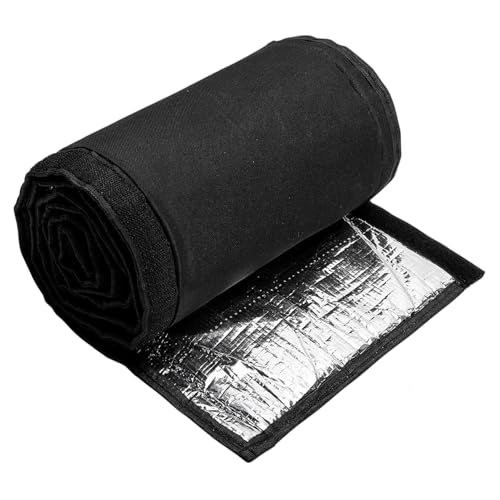 Wechselstromleitungsisolierung, wasserdichte hitzebeständige Rohrisolierung Wrap, 72 x 10, 2 Zoll Oxford-Stoff-AC-Schlauchhülle mit Aluminiumfolienfutter für Outdoor-Linie Wechselstromleitungsisolierung, wasserdichte hitzebeständige Rohrisolierung Wrap, 72 x 10, 2 Zoll Oxford-Stoff-AC-Schlauchhülle mit Aluminiumfolienfutter für Outdoor-Linie von Owddddtnxc
