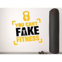 Fitness Vinyl Wandtattoo, Gym Wandaufkleber Inspiration Zitate Für Sport Wand, Home Decor, Studio Decor von OwenWallArt