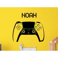 Gaming Wandtattoa , Gamer Wanddeko Game Vinyl Wandtattoal Aufkleber Für Jungenzimmer Wanddekoration Personalisierter Name von OwenWallArt