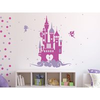 Schloss Wandtattoo, Kinderzimmer Kinderzimmer Sticker, Kinderzimmer Wanddeko, Kinderzimmer Deko von OwenWallArt