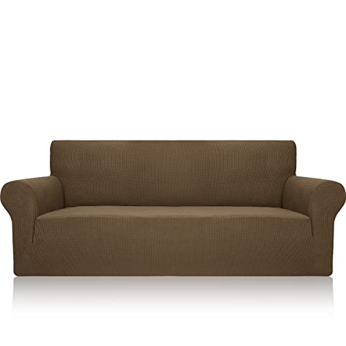 OwkHome 1-teiliger Stretch-Jacquard-Sofabezug Mit Rutschfestem Design for Das Wohnzimmer(Light Color,Chair (31-46 in)) von OwkHome