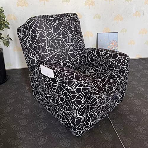 OwkHome 4-teiliges Relaxsessel-Schonbezug-Set Mit Elastischem Design, Waschbarer Möbelschutzbezug for Sofasessel(H) von OwkHome