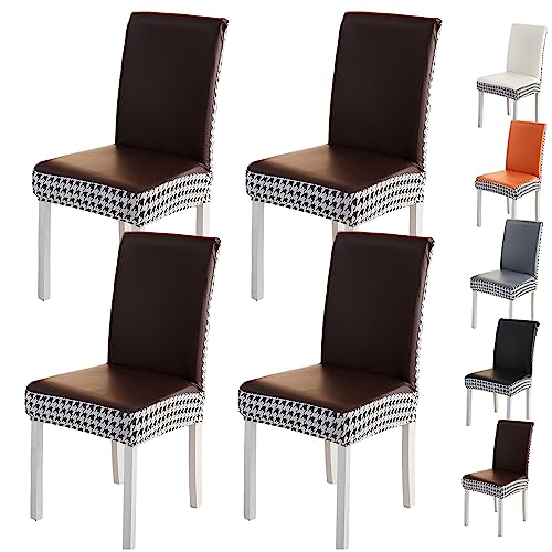 OwkHome Bequemes Kissen for Zuhause for Tägliche Entspannung Und Erholsamen Schlaf(Brown 4pcs) von OwkHome