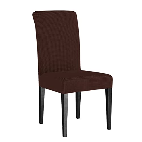 OwkHome Dehnbare Jacquard-Stuhlhussen for Esszimmerstühle, 2er-Pack – Universell Passende Schonbezüge for Küche Und Restaurant(S) von OwkHome