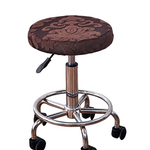 OwkHome Elastische Runde Barhocker-Bezüge, 2er-Set, Waschbare Schonbezüge for Sitzschutz Und Dekoration Zu Hause, Im Hotel, In Der Bar(6,Set of 6) von OwkHome