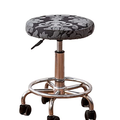 OwkHome Elastische Runde Barhocker-Bezüge, 2er-Set, Waschbare Schonbezüge for Sitzschutz Und Dekoration Zu Hause, Im Hotel, In Der Bar(7,Set of 2) von OwkHome