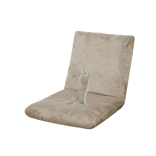 OwkHome Elastischer Samtbezug for Boden-Gaming- Und Liegestühle – Waschbarer Möbelschutz(Gold) von OwkHome