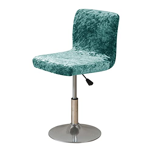OwkHome Luxuriöse Barhocker-Bezüge Aus Samt, Waschbar, 2er-Set for Die Küche Und Heimdekoration(Green) von OwkHome