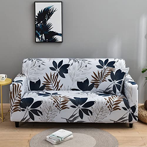 OwkHome Moderner Stretch-Sofabezug, Waschbarer Möbelschutz, Gemusterter Elastischer Bezug for Sessel Und 2-Sitzer-Couches(B,2 Seater(140-180cm)) von OwkHome