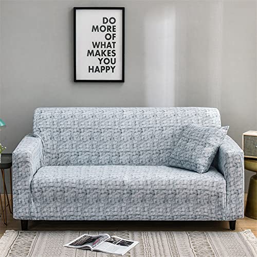 OwkHome Moderner Stretch-Sofabezug, Waschbarer Möbelschutz, Gemusterter Elastischer Bezug for Sessel Und 2-Sitzer-Couches(to,2 Seater(140-180cm)) von OwkHome