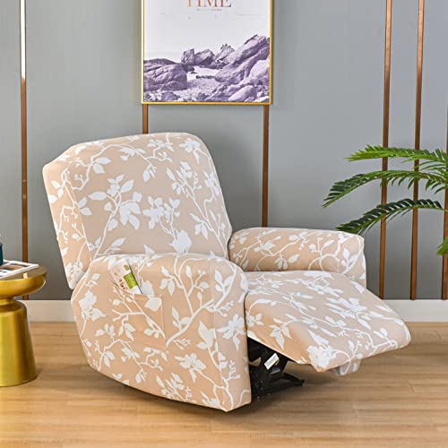 OwkHome Relaxsessel-Schonbezug-Set Mit Aufbewahrungstaschen, Rutschfester Elastischer Möbelschutz(19) von OwkHome
