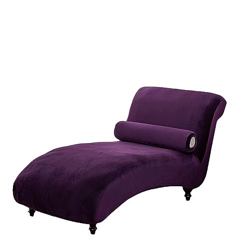 OwkHome Sitzbezüge-Set for Wohnmobil-Dinette-Bank Mit Rückenlehne, Stretch-Schonbezug for Schutz Der Möbel(Purple) von OwkHome