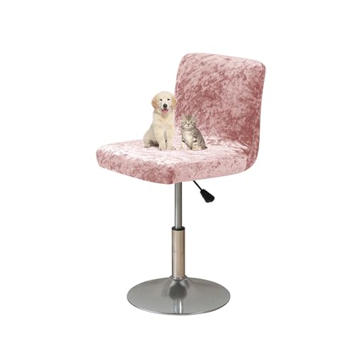 OwkHome Sitzbezüge for Barhocker Mit Rückenlehne Und Elastischer Unterseite for Sicheren Sitz(Pink,6 PCS) von OwkHome