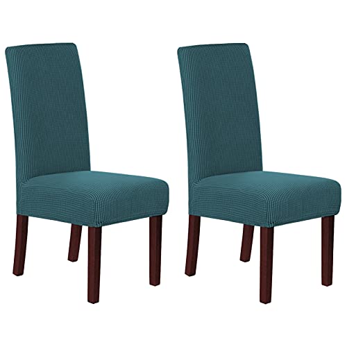 OwkHome Stretch-Jacquard-Esszimmerstuhl-Schonbezug-Set, Waschbarer Schonbezug for Zuhause Und Bankett(K,6PCS) von OwkHome