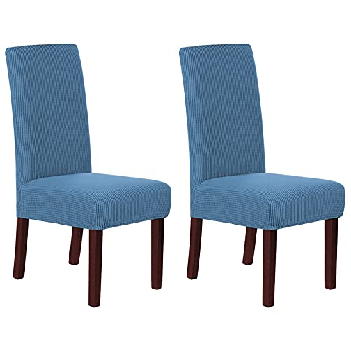 OwkHome Stretch-Jacquard-Esszimmerstuhl-Schonbezug-Set, Waschbarer Schonbezug for Zuhause Und Bankett(M,4PCS) von OwkHome