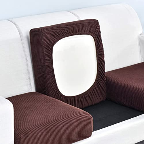 OwkHome Stretch-Jacquard-Kissenbezug, Elastischer Möbelschutz for Sofasitze(Coffee,Chaise) von OwkHome