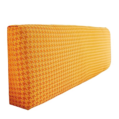 OwkHome Stretch-Jacquard-Kopfteilbezug – Universeller Schutzbezug for Die Inneneinrichtung(Orange,180cm(71inch)) von OwkHome