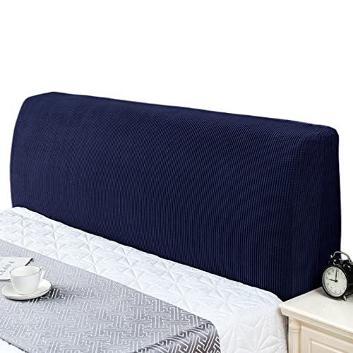 OwkHome Stretch-Kopfteilbezug – Rutschfester Bezug for Kingsize- Und Einzelbetten(Blue,120cm(47inch)) von OwkHome