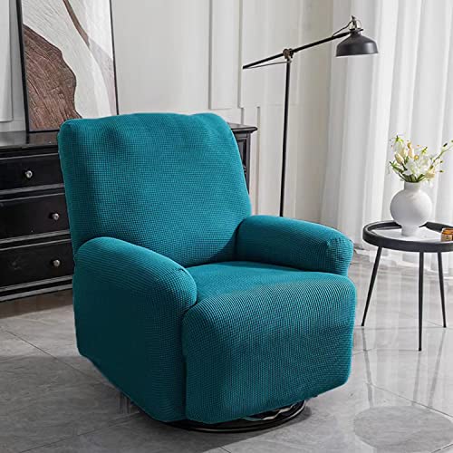 OwkHome Stretch-Relaxsessel-Schonbezug-Set Mit Tasche Und Elastischem Passformschutz(Dark Green) von OwkHome