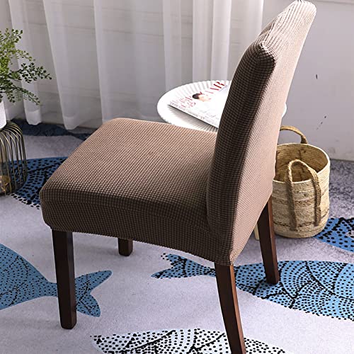OwkHome Universeller Stretch-Schonbezug for Esszimmerstühle, Passend for Die Meisten Parsons-Stühle, for Hotelbankette, Hochzeitsfeiern, 21er-Set(D,Set of 2) von OwkHome