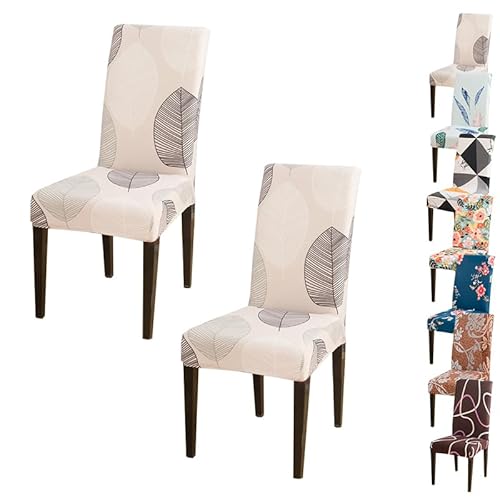 OwkHome Universelles Bürostuhl-Bezugsset – Stretch-Gaming-Computerstuhl-Schutzbezug for Schreibtisch-Drehstühle(A 2pcs) von OwkHome