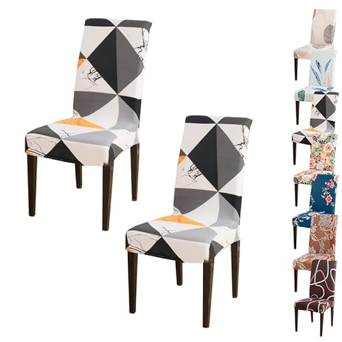 OwkHome Universelles Bürostuhl-Bezugsset – Stretch-Gaming-Computerstuhl-Schutzbezug for Schreibtisch-Drehstühle(C 2pcs) von OwkHome