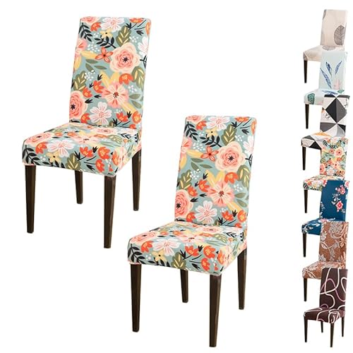 OwkHome Universelles Bürostuhl-Bezugsset – Stretch-Gaming-Computerstuhl-Schutzbezug for Schreibtisch-Drehstühle(D 2pcs) von OwkHome