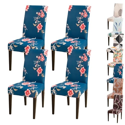 OwkHome Universelles Bürostuhl-Bezugsset – Stretch-Gaming-Computerstuhl-Schutzbezug for Schreibtisch-Drehstühle(E 4pcs) von OwkHome