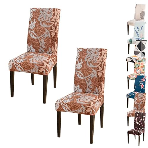 OwkHome Universelles Bürostuhl-Bezugsset – Stretch-Gaming-Computerstuhl-Schutzbezug for Schreibtisch-Drehstühle(F 2pcs) von OwkHome