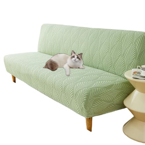 OwkHome Wasserabweisendes, Abnehmbares Stuhlsitzbezug-Set – Jacquard-Stretchschutz for Restaurants(Green,Large) von OwkHome