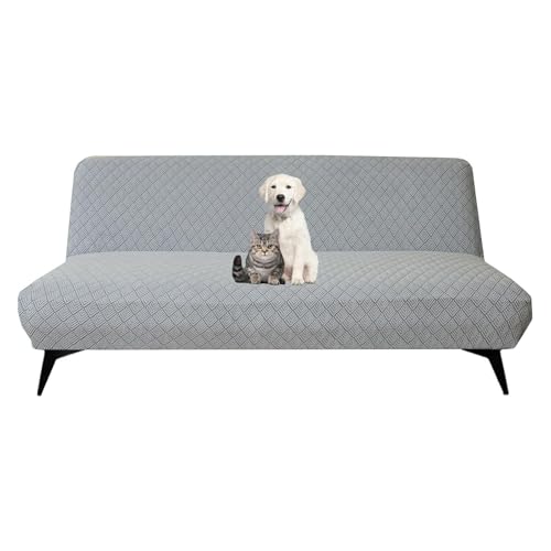 OwkHome Wasserdichter Stuhlbezug Aus PU-Leder Mit Geteiltem Design, Schutz for Computerstühle(Light Gray,S) von OwkHome