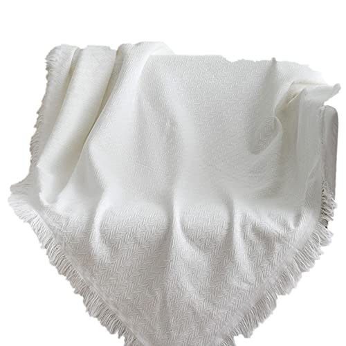 OwkHome Wendbarer Sofabezug, Dehnbarer Schonbezug, Möbelschutz for Wohnzimmercouch Oder Sessel, Weicher Strickstoff(230cmx250cm) von OwkHome