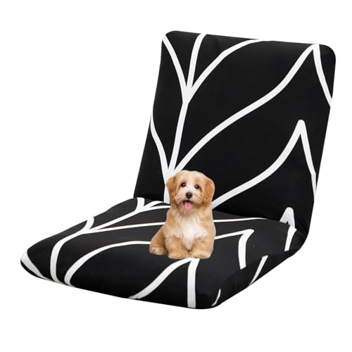 OwkHome Wiederverwendbare Stuhlhussen for Bodenspiele, 2er-Set, Stretch-Schonbezüge for Klappbare Chaiselongues Und Sofas(2,Set of 1) von OwkHome