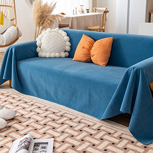 OwkHome wasserdichte Haustierdecke for Schutz Von Möbeln, Saugfähiger Sofabezug(Blue-1,180cmx300cm) von OwkHome