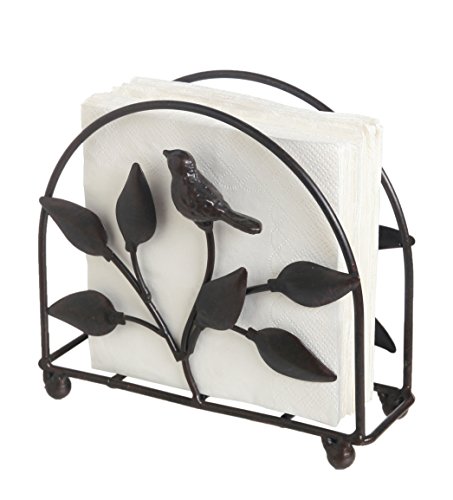 Gusseisen Vogel & Baum Classic Serviettenhalter/Tischplatte freistehend Tissue Spender schwarz Gusseisen Vogel & Baum Classic Serviettenhalter/Tischplatte freistehend Tissue Spender schwarz von Owlgift