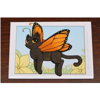 Catterfly - Schmetterling-Katze von OwlsMirrorStudio
