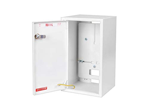 Zählerschrank Sicherungskasten Verteilerkasten AUFPUTZ 1-3 PHASEN IP30 (1PHASEN RU-1-L) von Owly Shop
