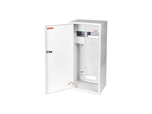 Zählerschrank Sicherungskasten Verteilerkasten AUFPUTZ 1-3 PHASEN IP30 (3PHASEN 11 Sich RU-3-P) von Owly Shop