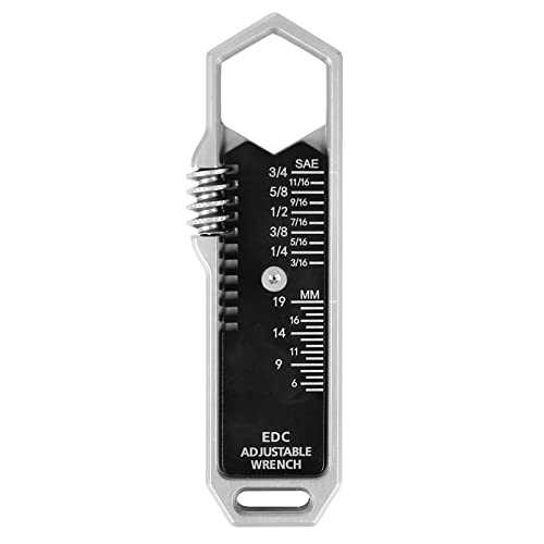 Ownant Schraubenschlüssel EDC Verstellbarer Ringschlüssel Ringmaulschlüssel Gabelringschlüssel von Ownant
